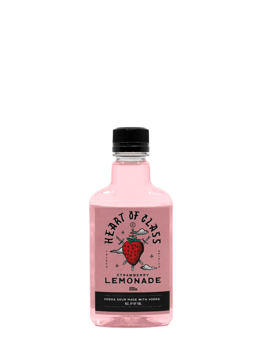 Heart of Glass Strawberry Vodka Lemonade | Toledo Spirits Co.
